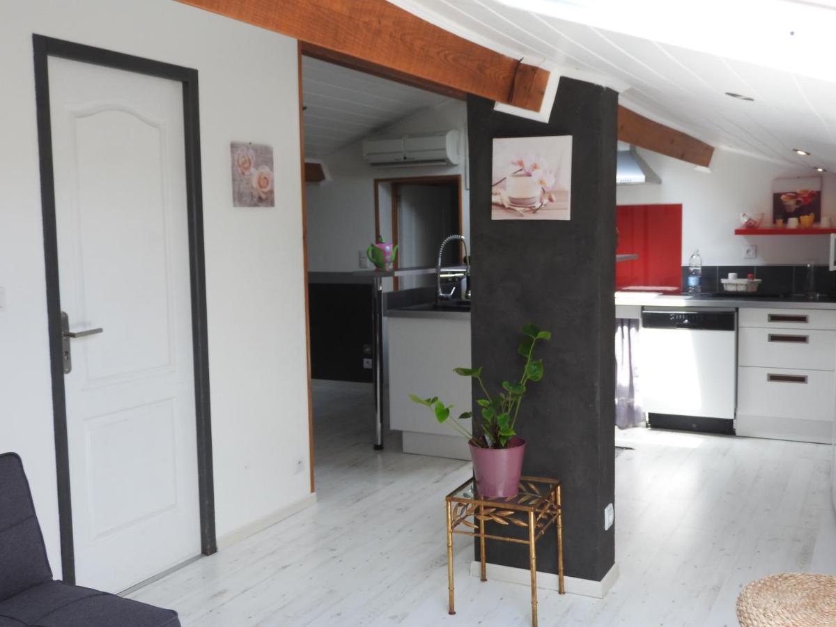 Appartement Mansarde Et Climatise 50 M2 Pompignan  外观 照片